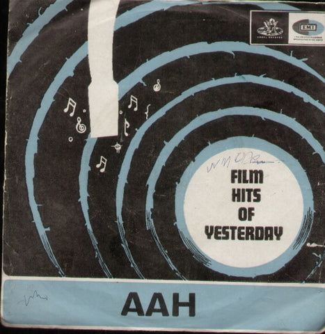 Aah Hindi Bollywood Vinyl EP