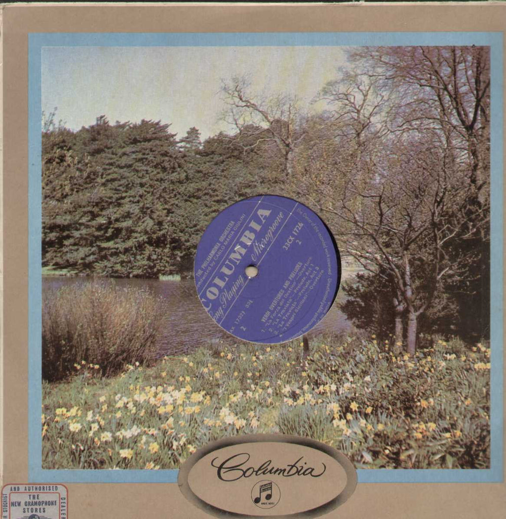 Verdi Overtures And Preludes English Vinyl LP