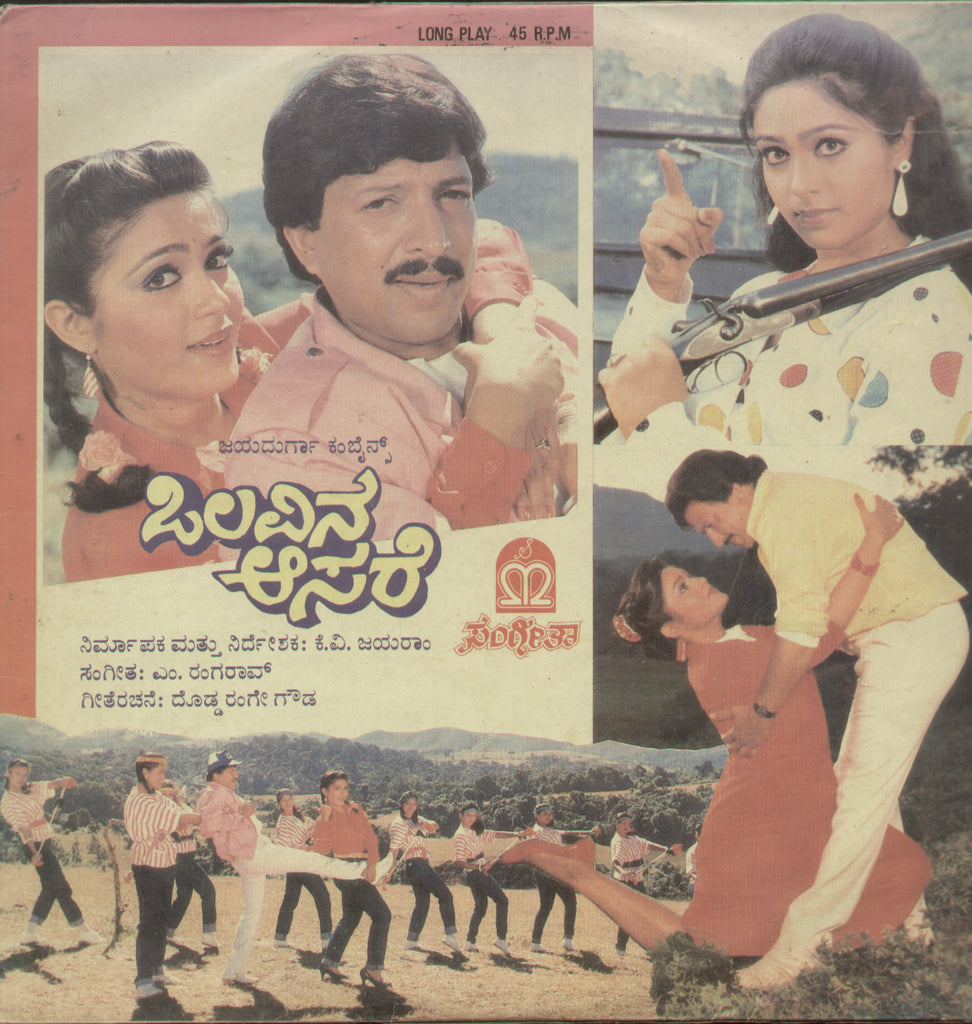 Olavina AAsare 1988 - Kannada Bollywood Vinyl LP