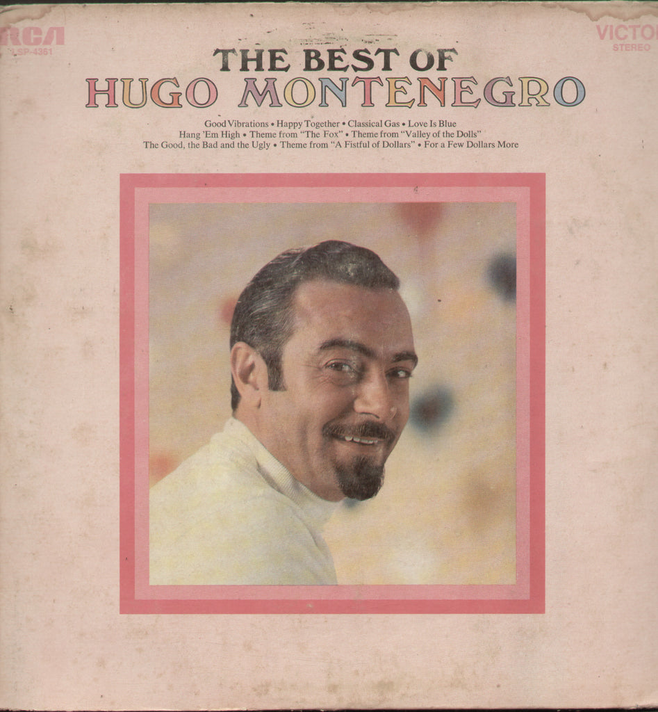 The Best Of Hugo Montenegro - English Bollywood Vinyl LP