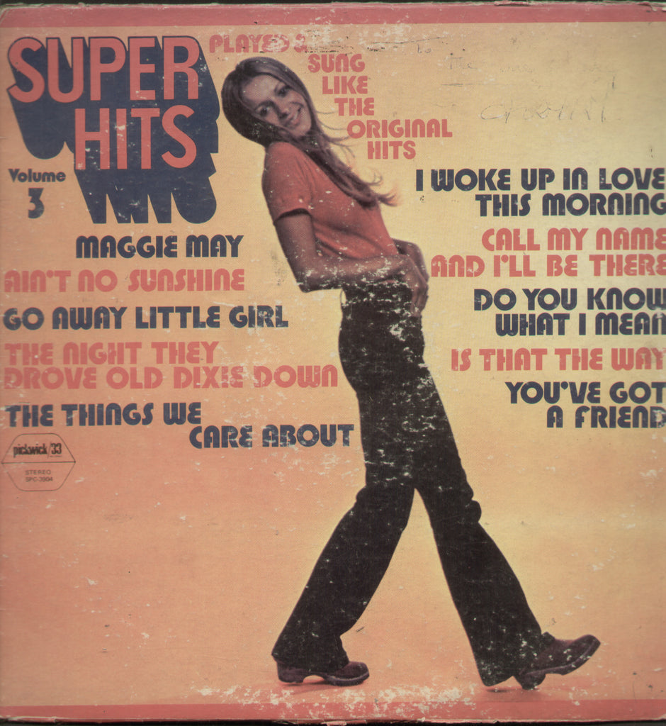 Super Hits Volume 3 - English Bollywood Vinyl LP