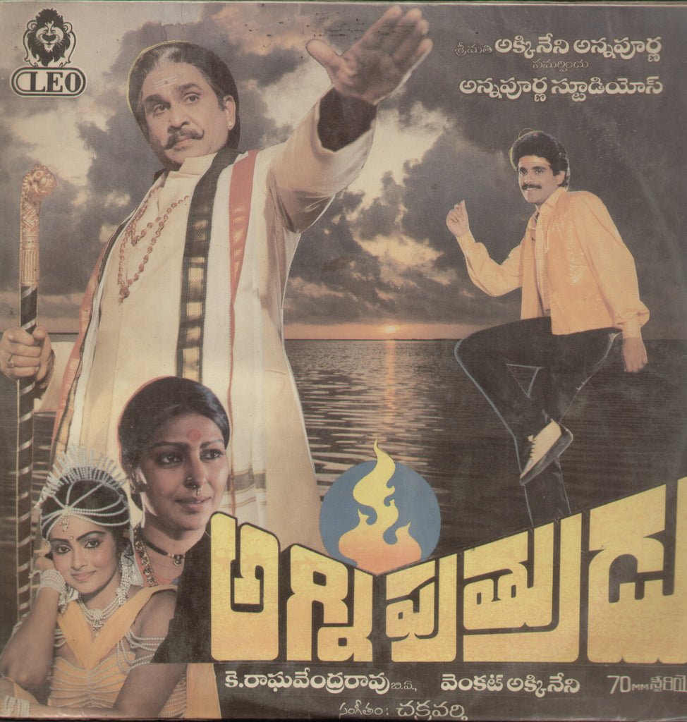 Agni Puthrudu - Telugu Bollywood Vinyl LP