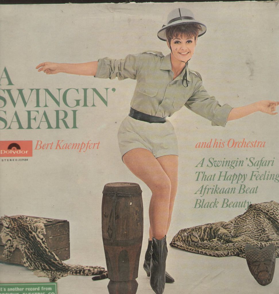 A Swingin Safari Bert Kaemfert And His Orchestra - English Bollywood Vinyl LP