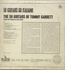 50 Guitars Go Italiano The 50 Guitars Of Tommy Garrett - English Bollywood Vinyl LP