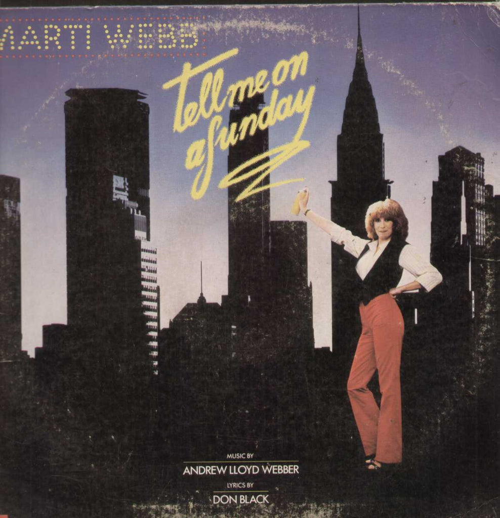 tell me on a funday Andrew Lloyd Webber Don Black Marti English Vinyl LP