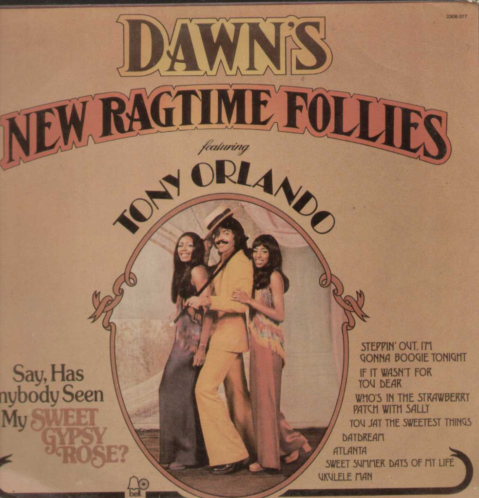 TONY ORLANDO AND DAWN NEW RAGTIME FOLLIES English Vinyl L P
