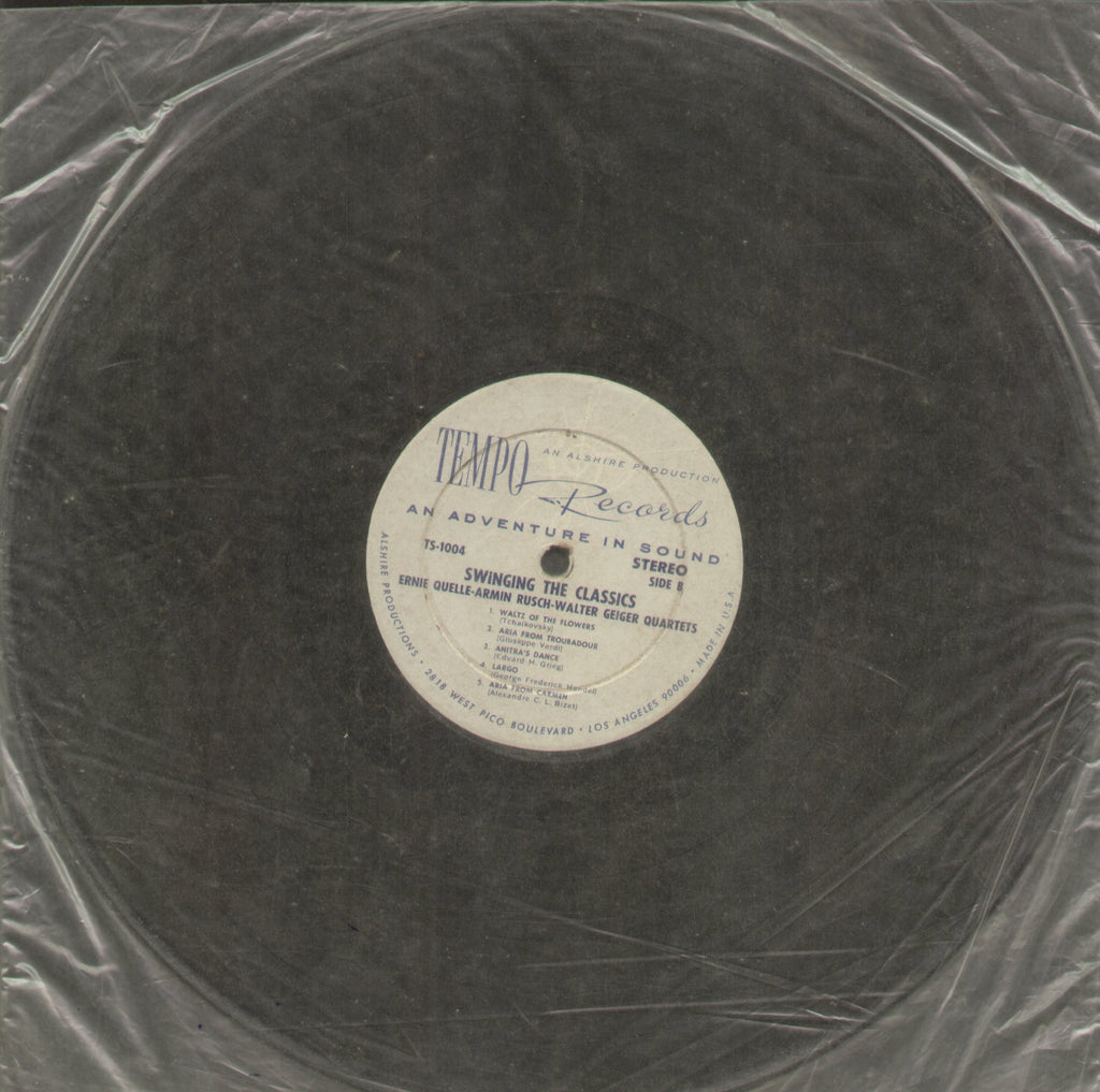 Swinging The Classics - English Bollywood Vinyl LP - No Sleeve