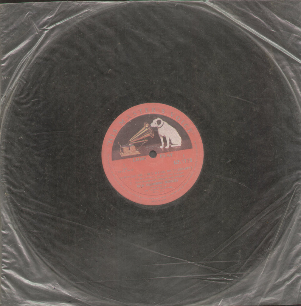 Symphony No. 2 In D Major. Op. 73 (Brahms) - English Bollywood Vinyl LP - No Sleeve