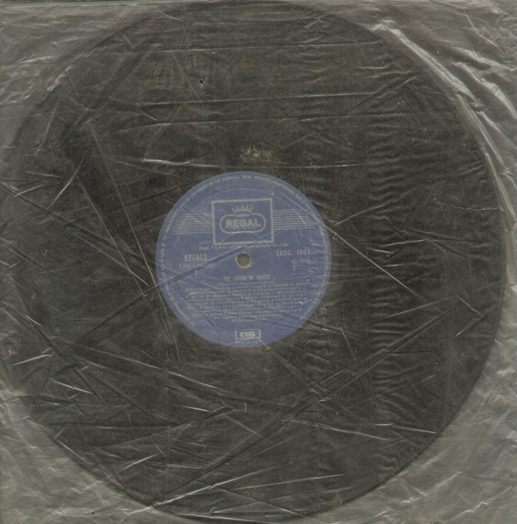 The Sound of Music - English Bollywood Vinyl LP - No Sleeve