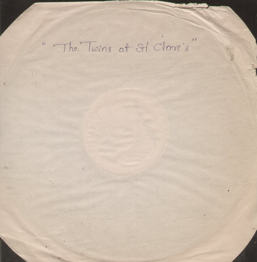The Twins at St. Clare's - English Bollywood Vinyl LP - No Sleeve