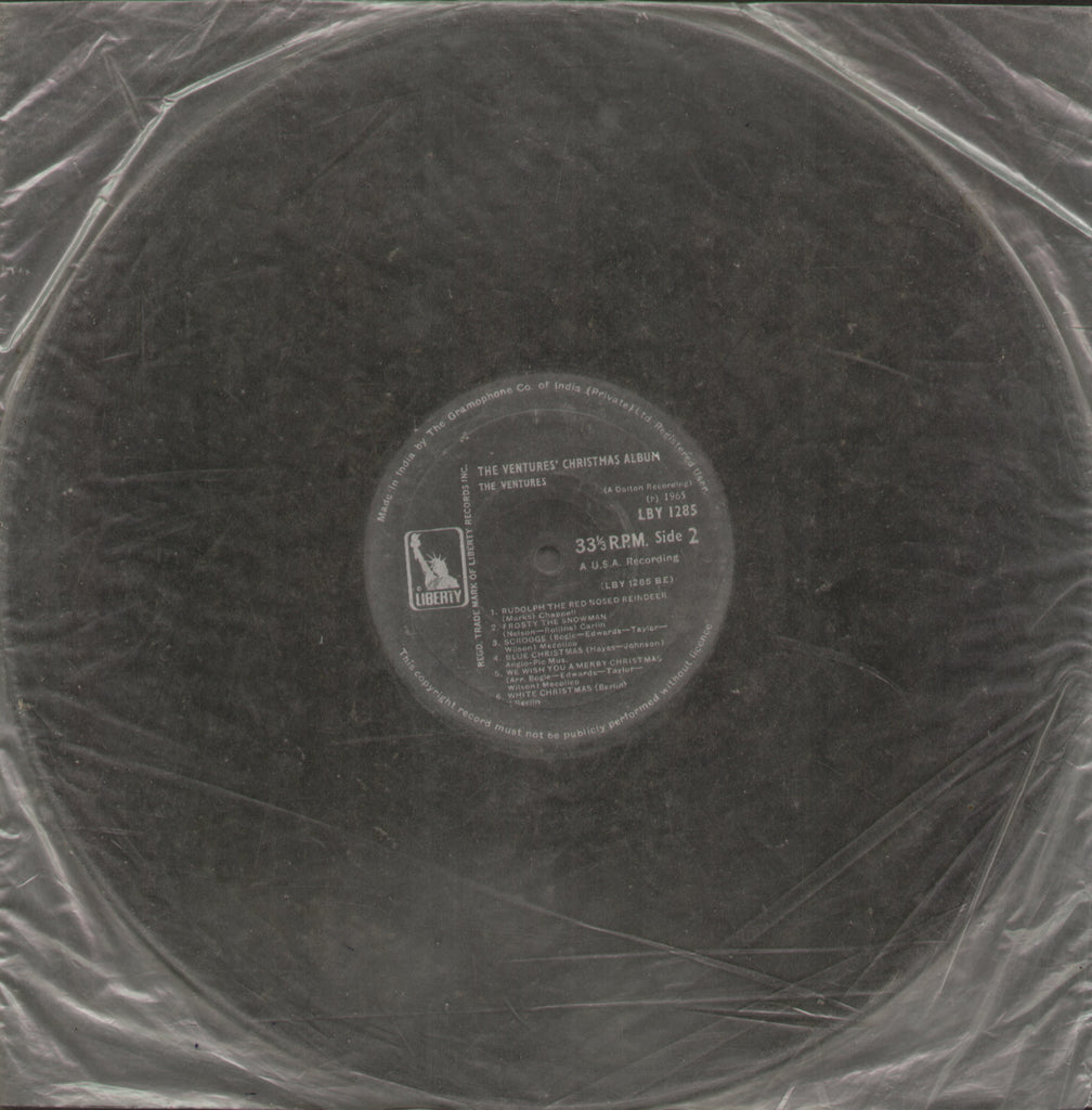 The Ventures Christmas Album - English Bollywood Vinyl LP - No Sleeve