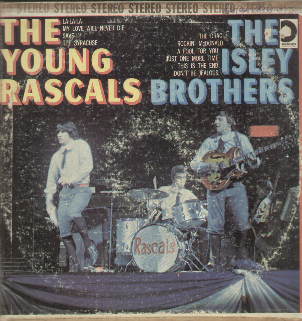 The Isley Brothers and The Young Rascals - English Bollywood Vinyl LP