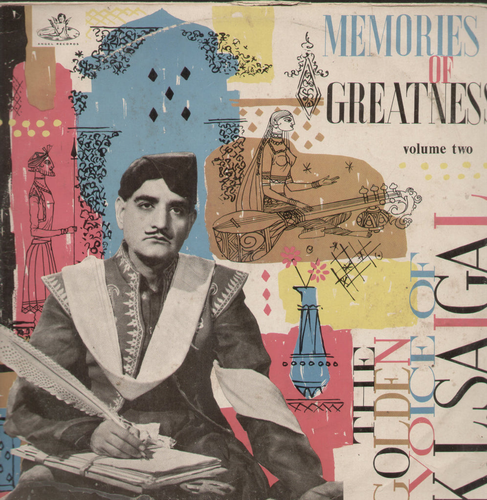 Golden Voice of K.L. Saigal Vol 2 - Compilations Bollywood Vinyl LP