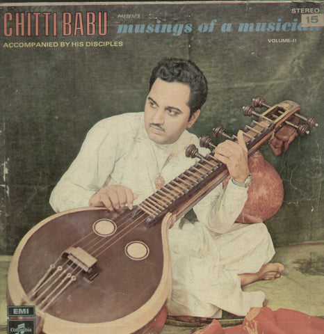 Chittibabu Musings of a Musician - Classical Bollywood Vinyl LP