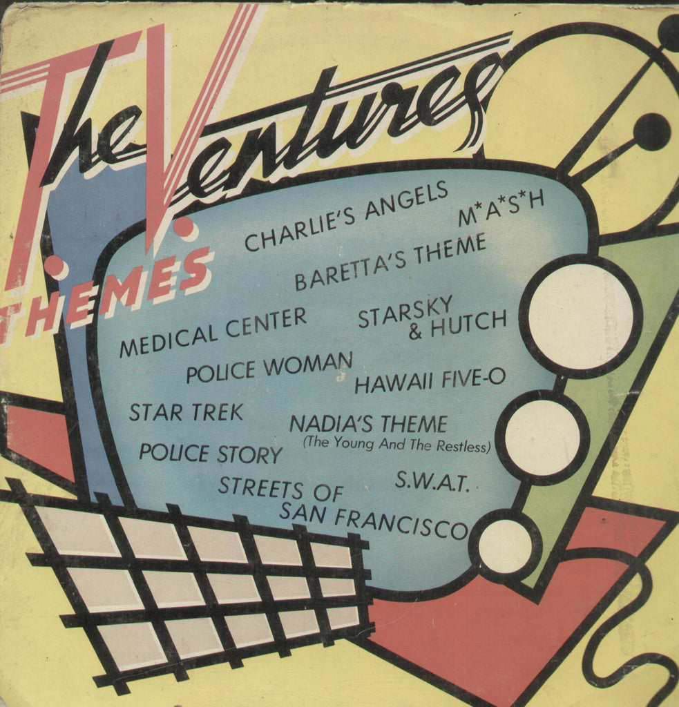 The Ventures T.V. Themes - English Bollywood Vinyl LP