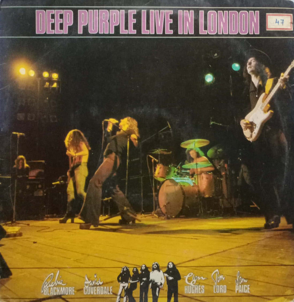 DEEP PURPLE LIVE IN LANDON-English vinyl LP