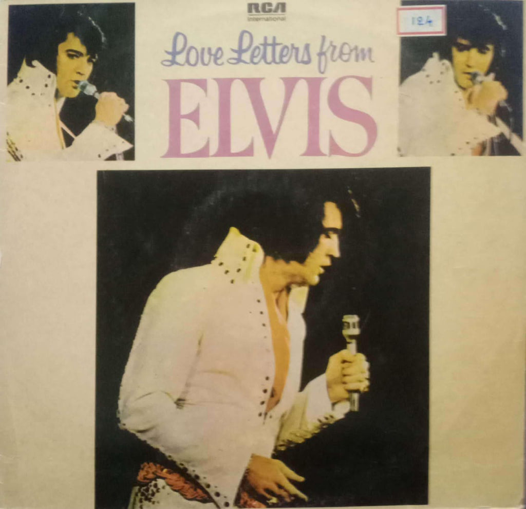 LOVE LETTERS FROM ELVIS - English Vinyl LP