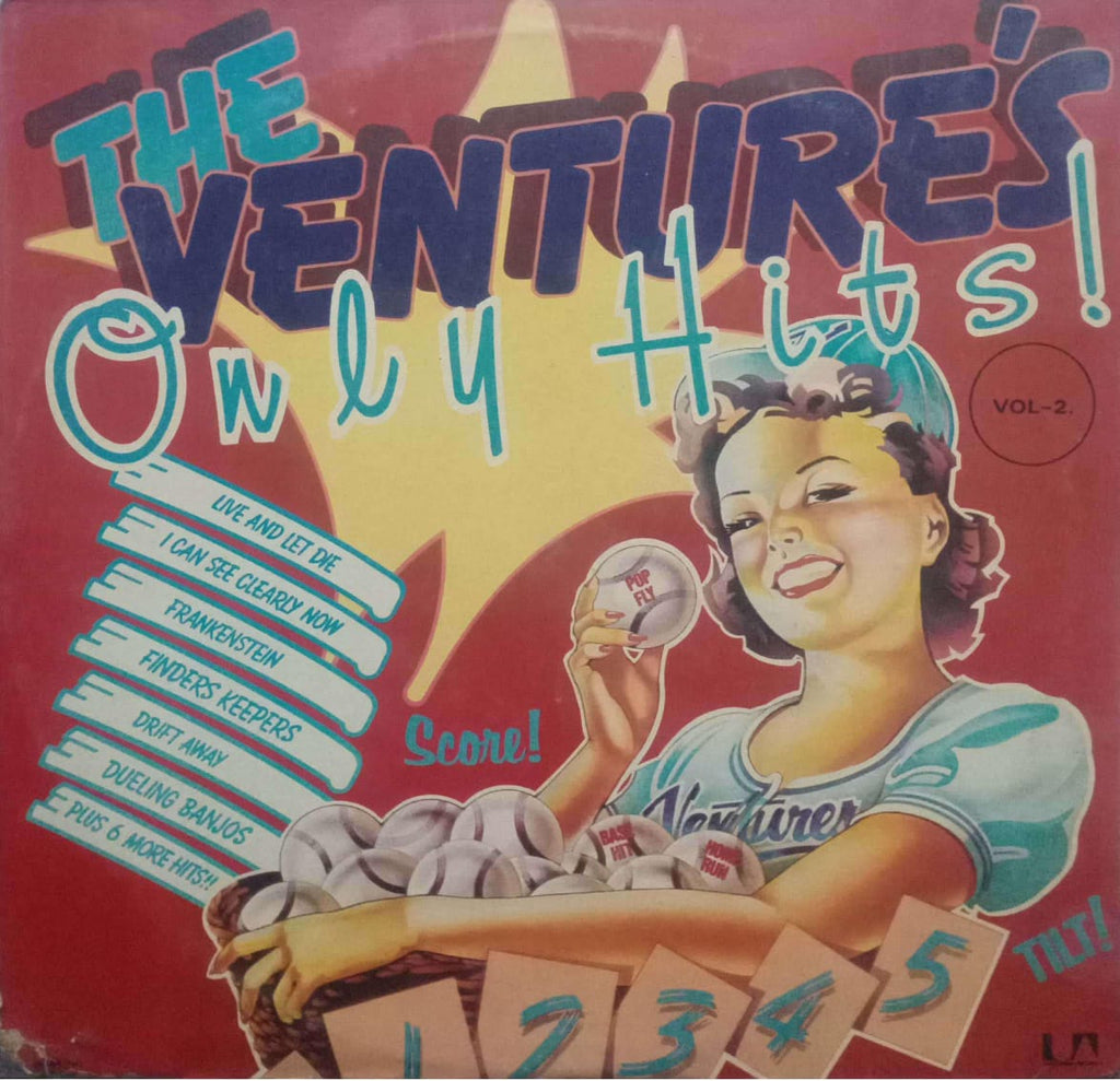 THE VENTURES ONLY HITS VOL 2 - English vinyl Lp
