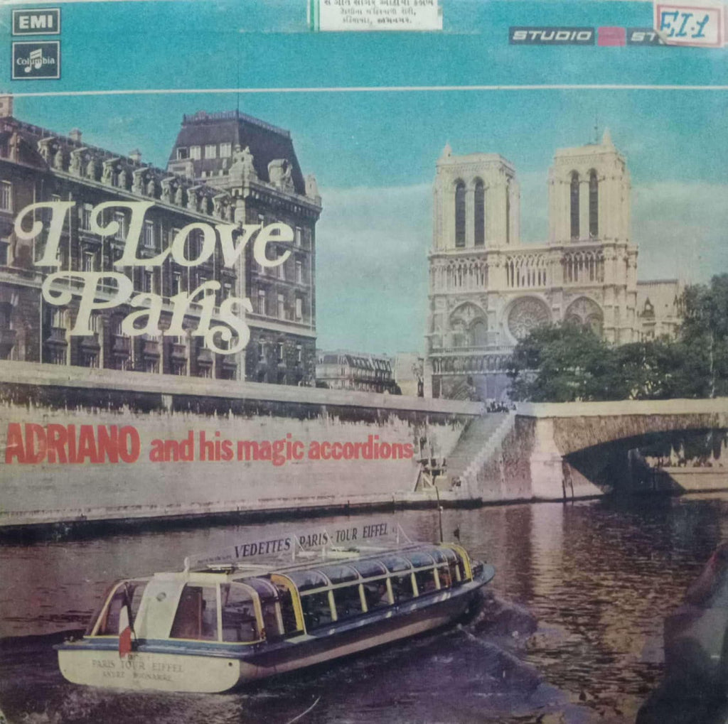 I LOVE PARIS - English Vinyl LP