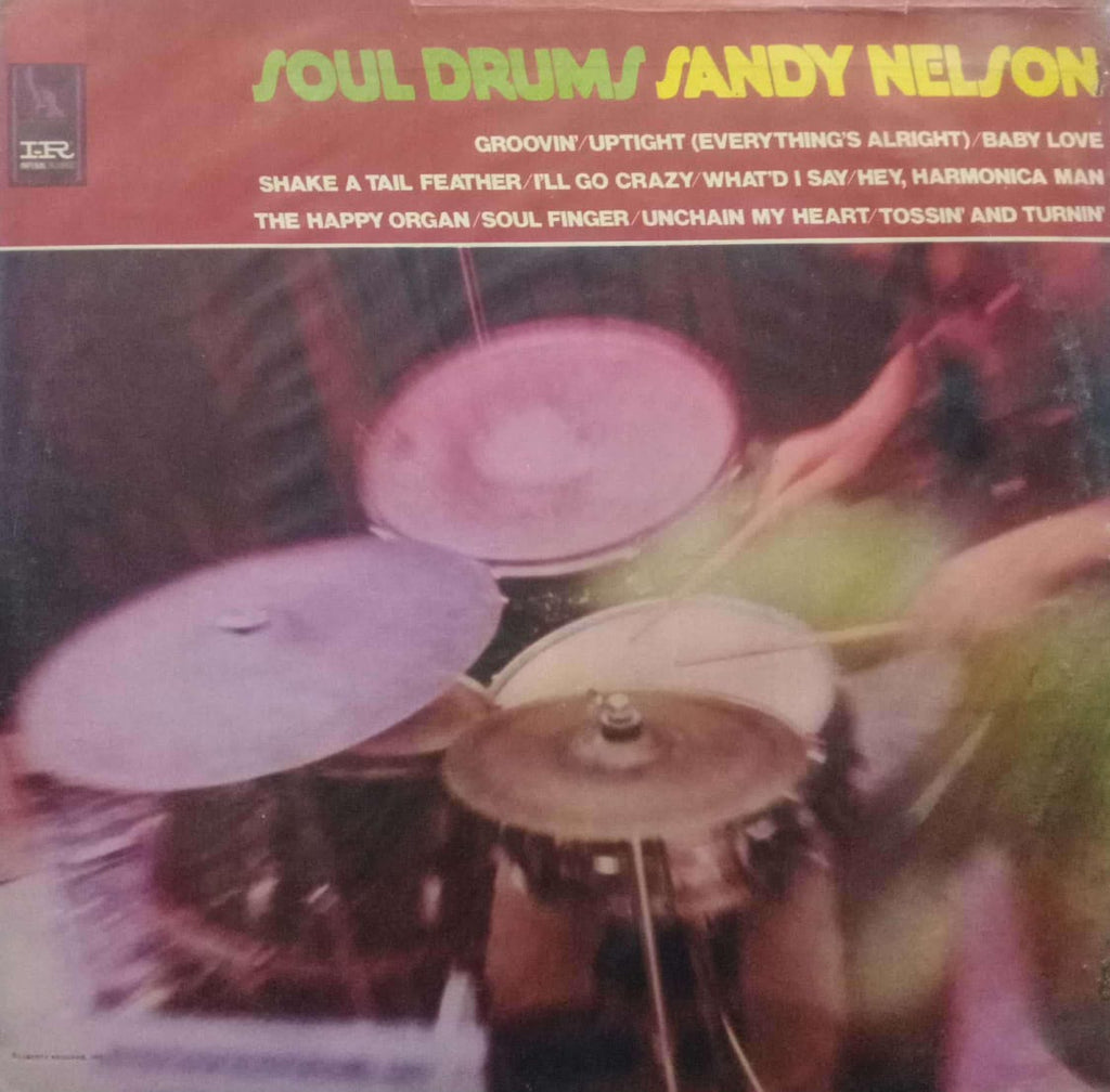 SOUL DRUMS SANDY NELSON - English Vinyl LP
