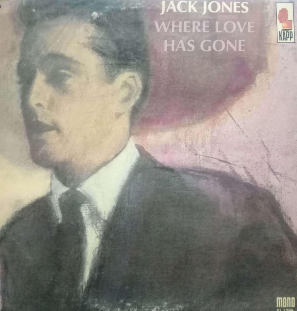 JACK JONES WHERE LOVE HAS GONE- English Vinyl LP