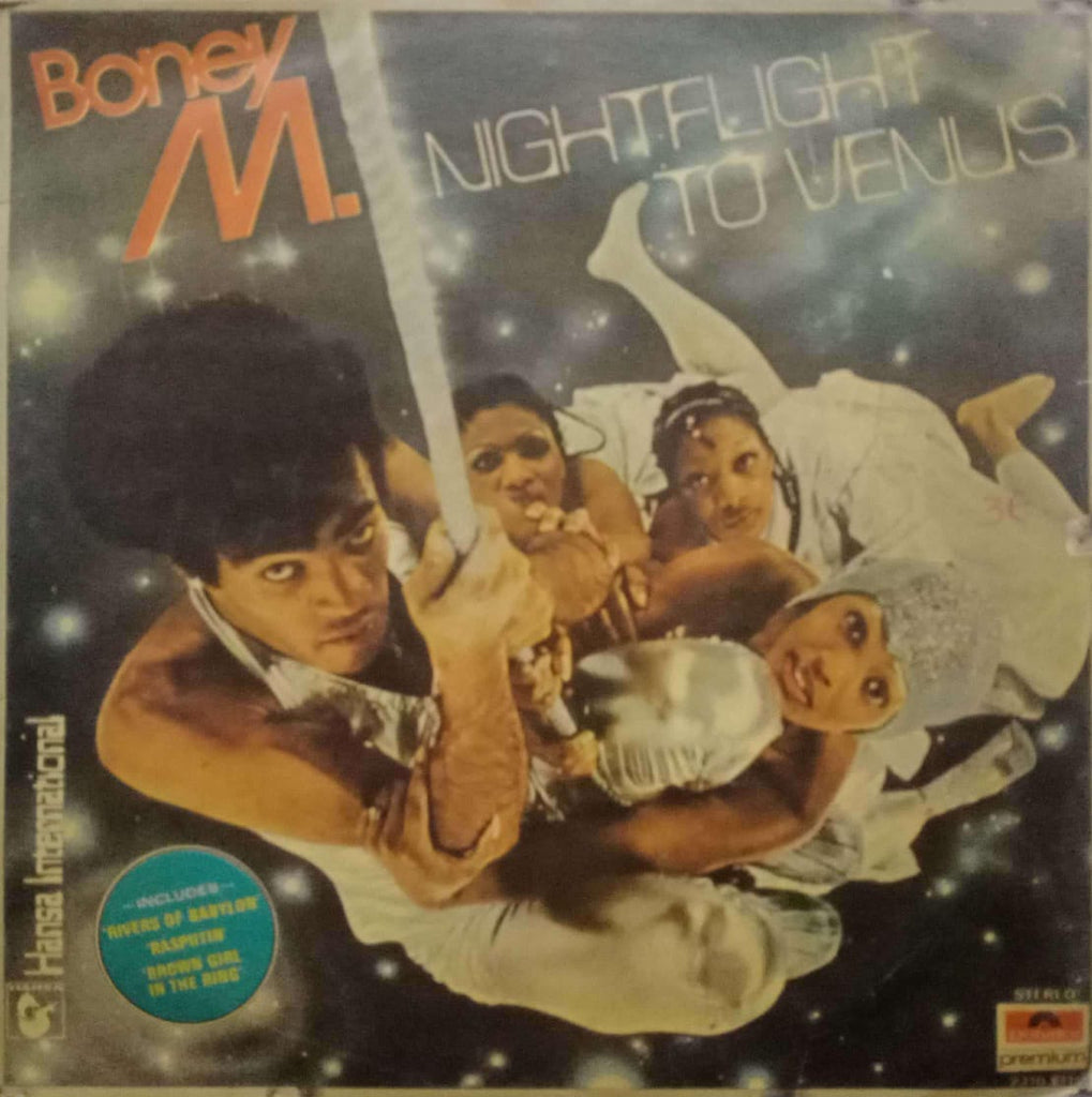 BONEY M NIGHTFLIGHT TO VENUS - English Vinyl LP
