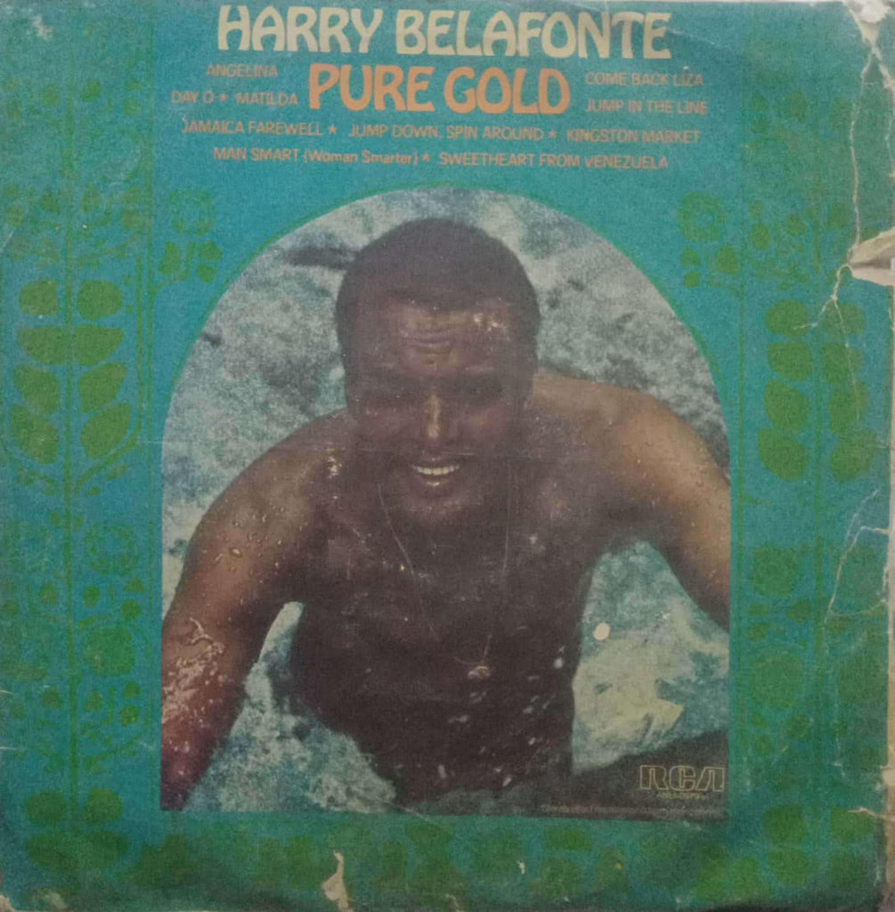HARRY BELAFONTE PURE GOLD - English Vinyl Lp