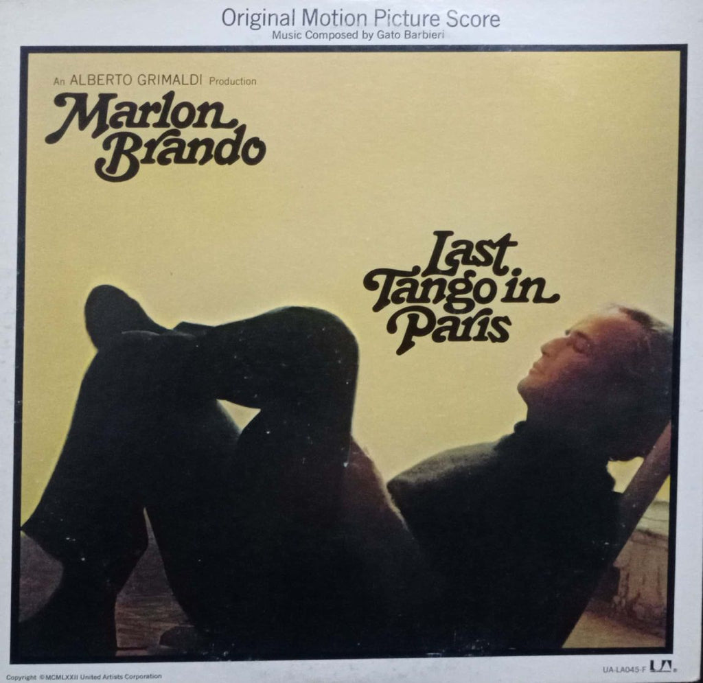 MARLON BRANDO LAST TANGO IN PARIS - English vinyl LP