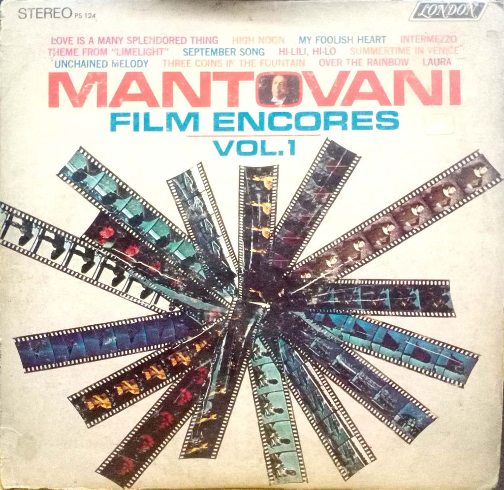 MANTOVANI FILM ENCORES - English vinyl LP