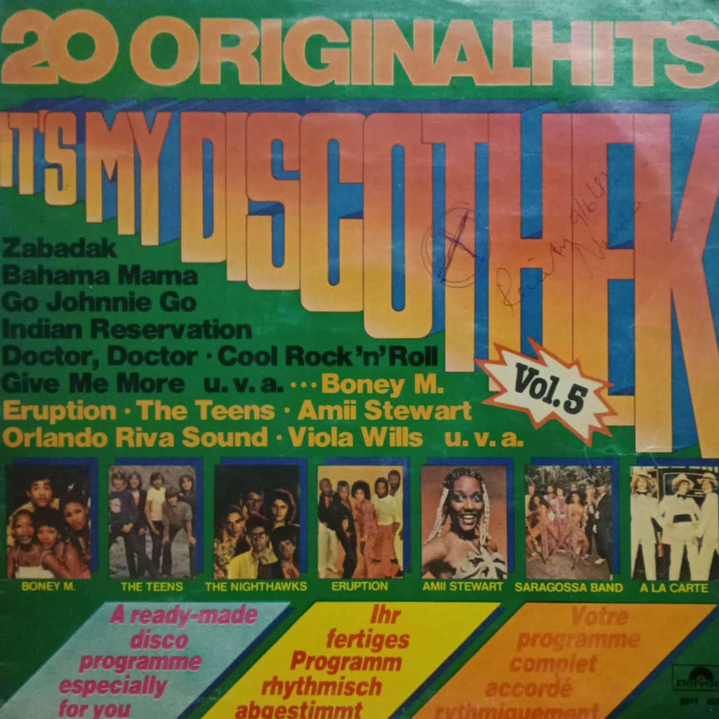 IT'S MY DOSCOTHEK VOL FIVE - ENGLISH VINYL LP
