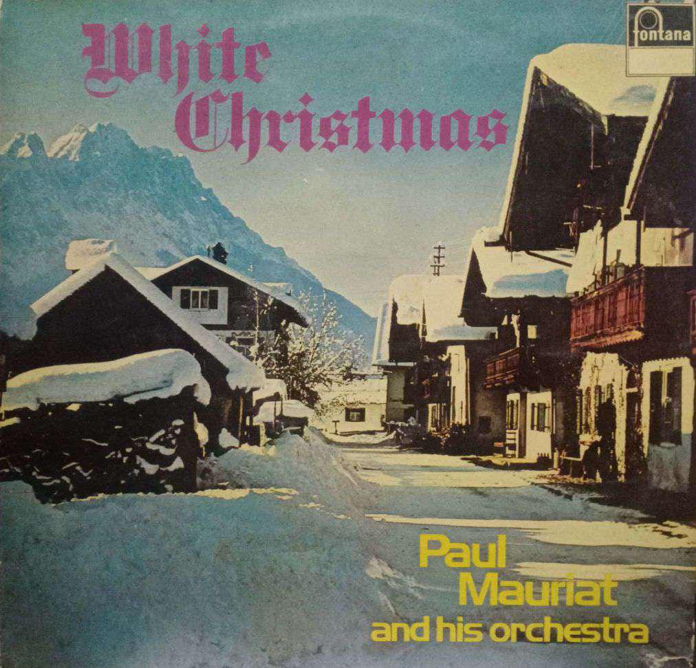 WHITE CHRISTMAS- ENGLISH VINYL LP