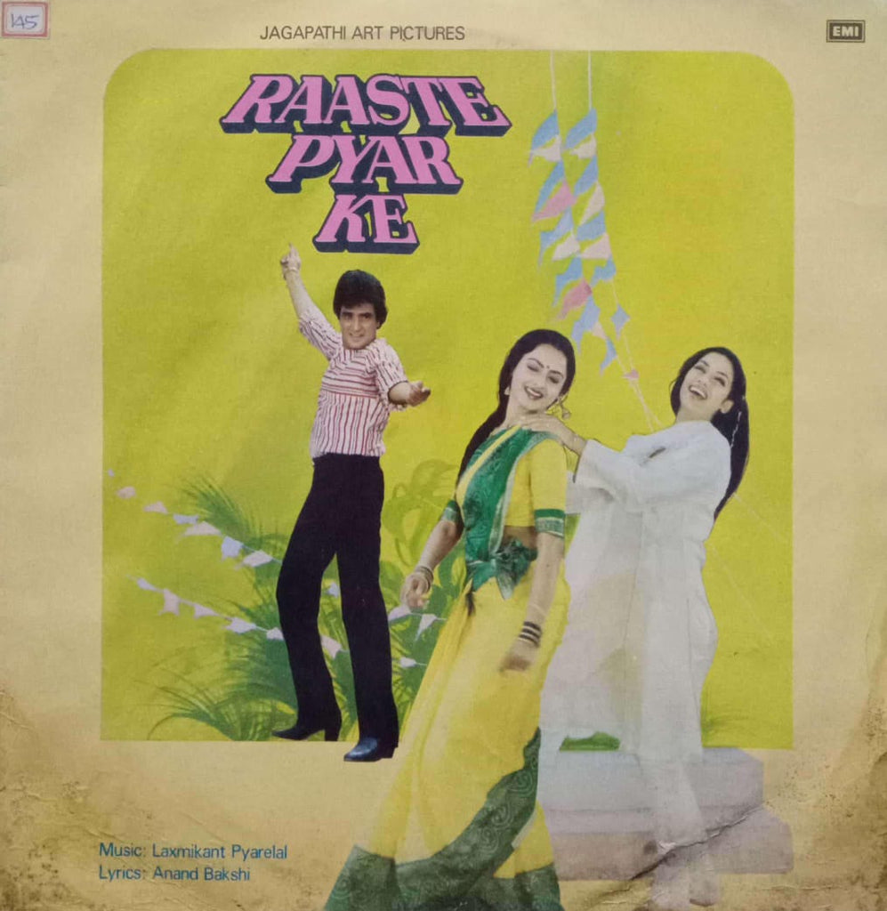 RAASTE PYAR KE - HINDI VINYL LP