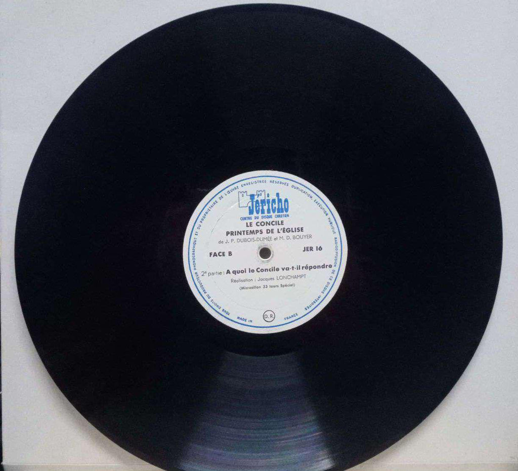 LE  CONCILE PRINTEMPS DE L'EGLISE - ENGLISH VINYL LP
