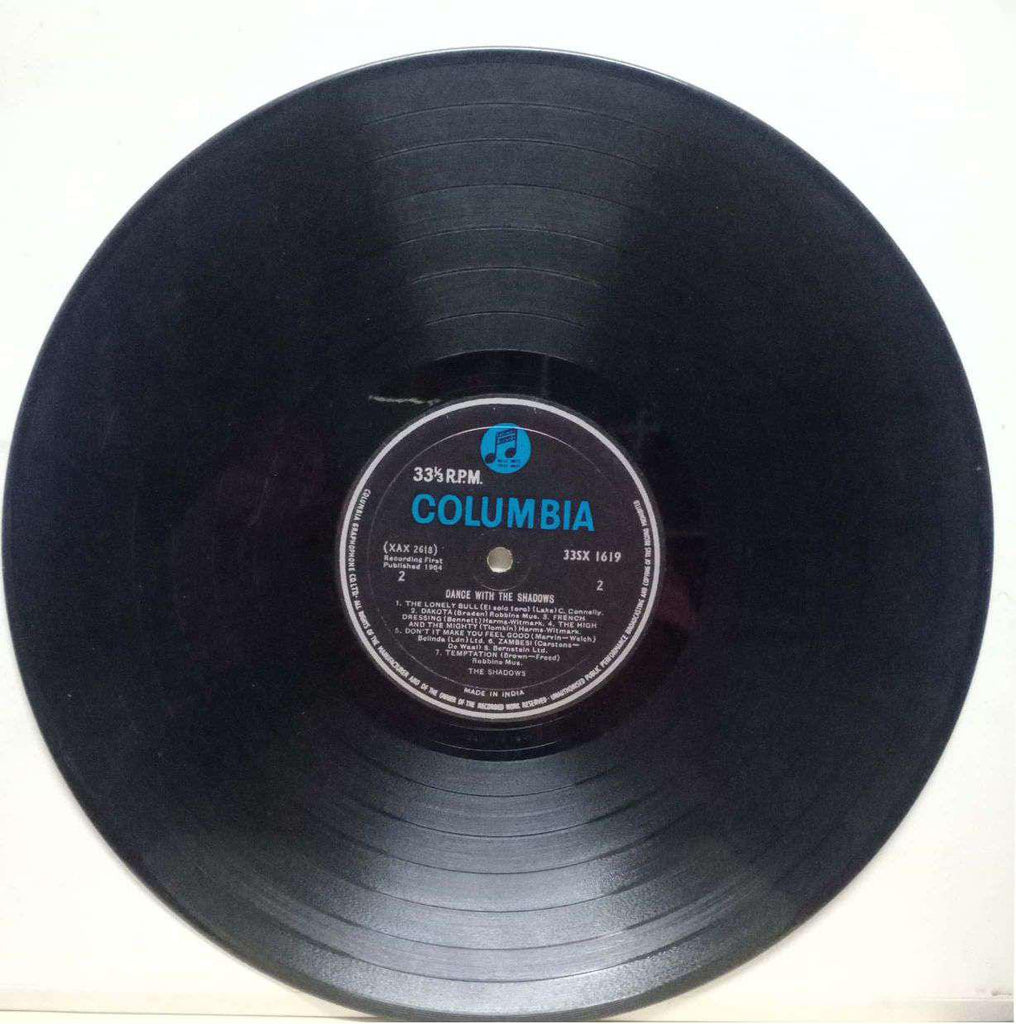DANCE WITH THE SHADOWS - ENGLISH VINYL LP