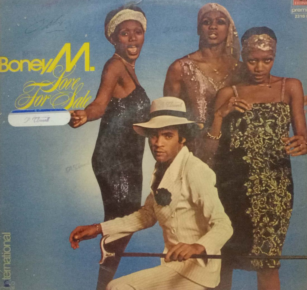 BONEY M LOVE FOR SALE - ENGLISH VINYL LP