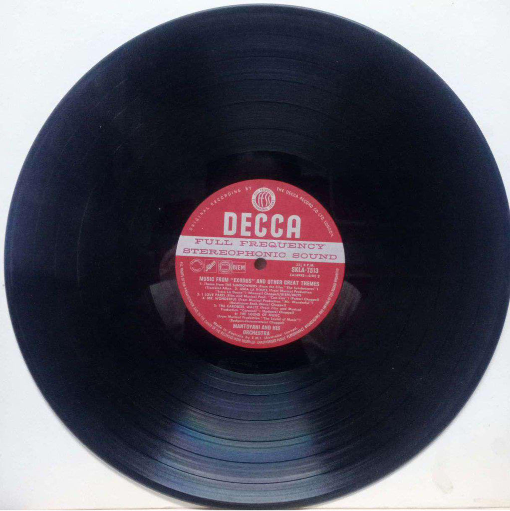 MUSIC FROM "EXODUS" AND OTHER GREAT THEMES - ENGLISH VINYL LP