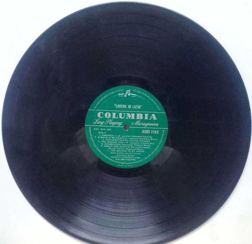 LOVERS IN LATIN - ENGLISH VINYL LP