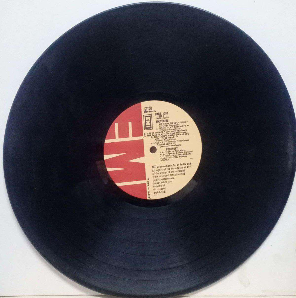 SOUVENIRS AND PUSSYCAT - ENGLISH VINYL LP