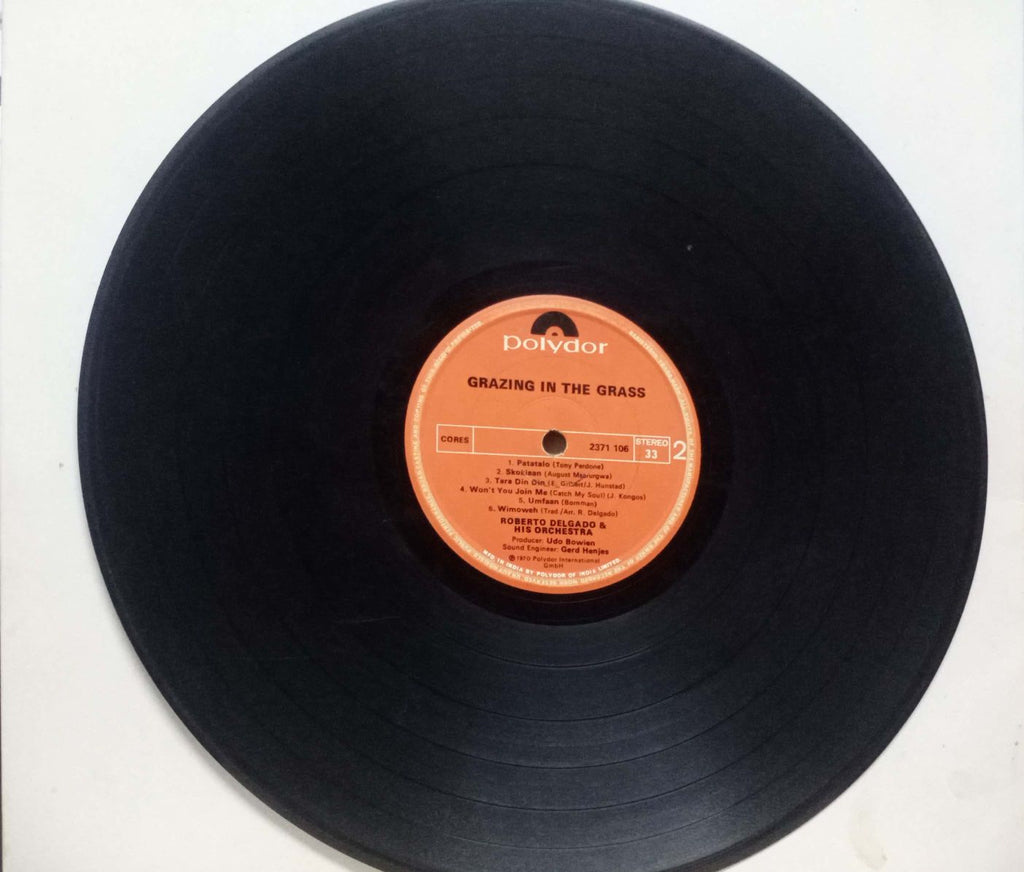 GRAZING IN THE GRASS - ENGLISH VINYL LP- No Sleeve