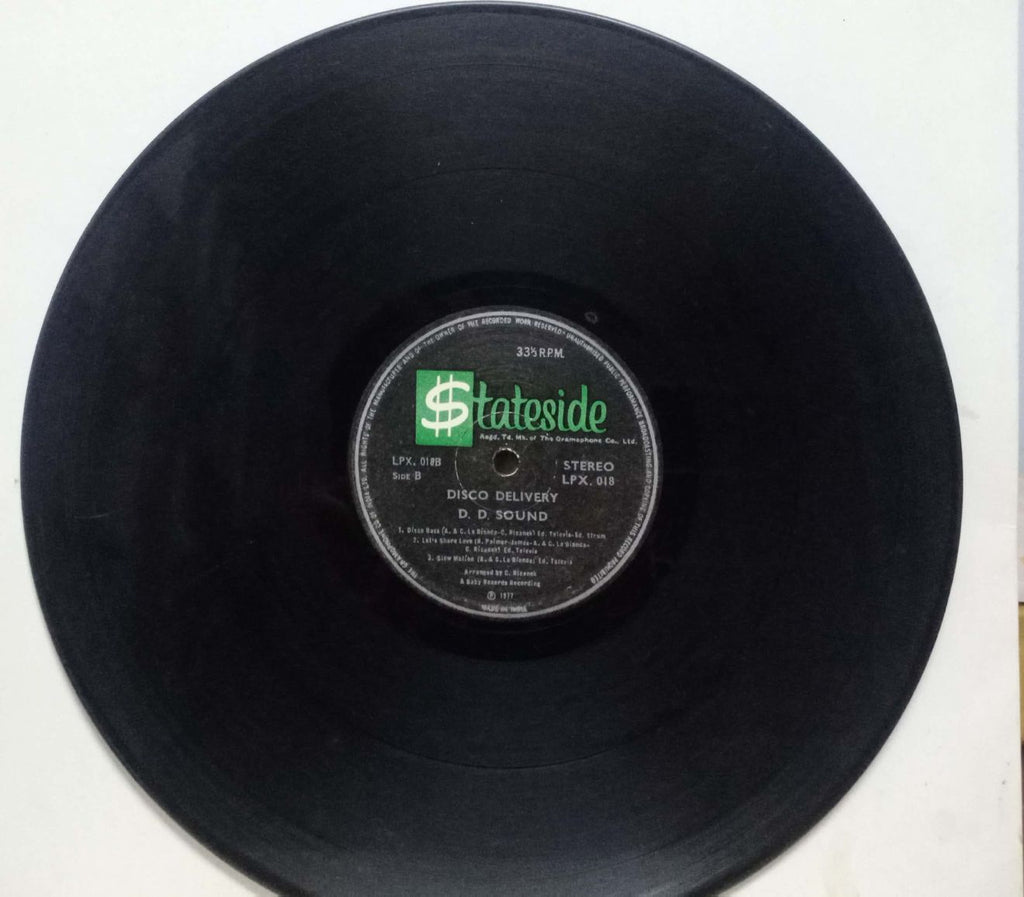 DISCO DELIVERY D.D SOUND - ENGLISH VINYL LP- NO SLEEVE