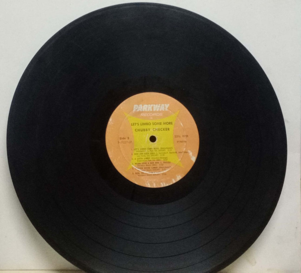 LET'S LIMBO SOME MORE CHUBBY CHECKER - ENGLISH VINYL LP - NO SLEEVE