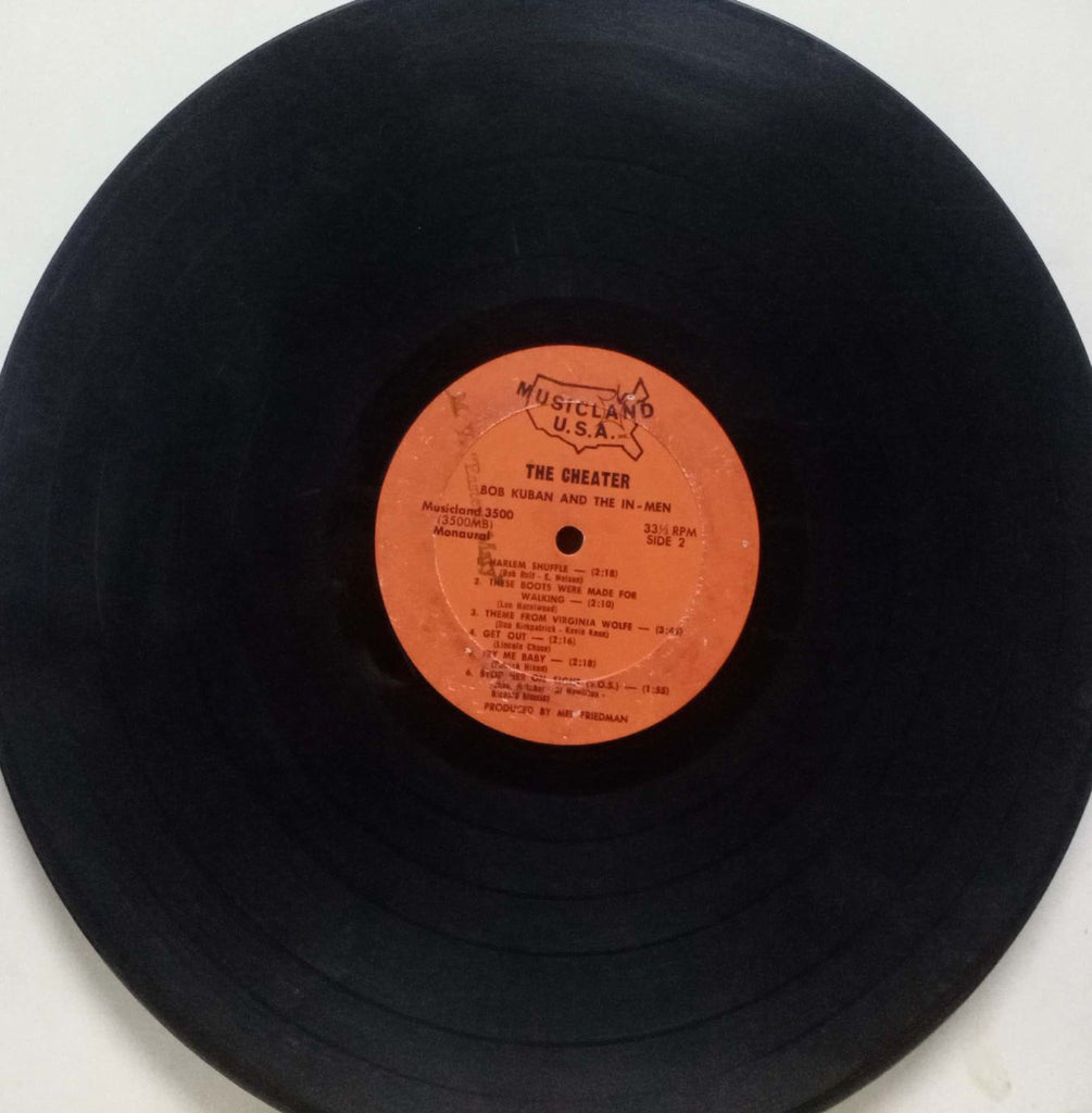 THE CHEATER - ENGLISH VINYL LP - NO SLEEVE