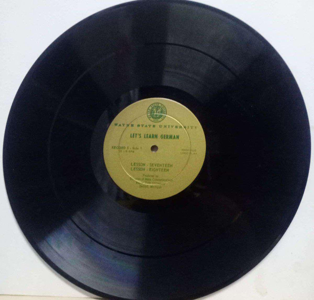LET'S LEARN GERMAN LESSON SEVENTEEN TO TWENTY - ENGLISH VINYL LP