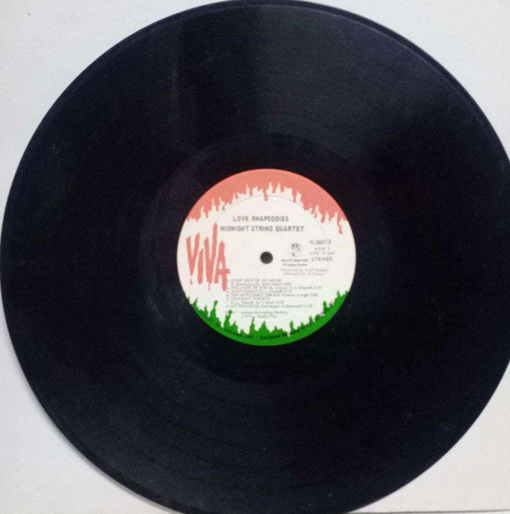 LOVE RHAPSODIES MIDNIGHT STRING QUARTET - ENGLISH VINYL LP - NO SLEEVE
