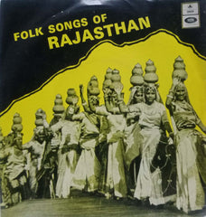 FOLK SONGS OF RAJASTHAN - VINYL EP