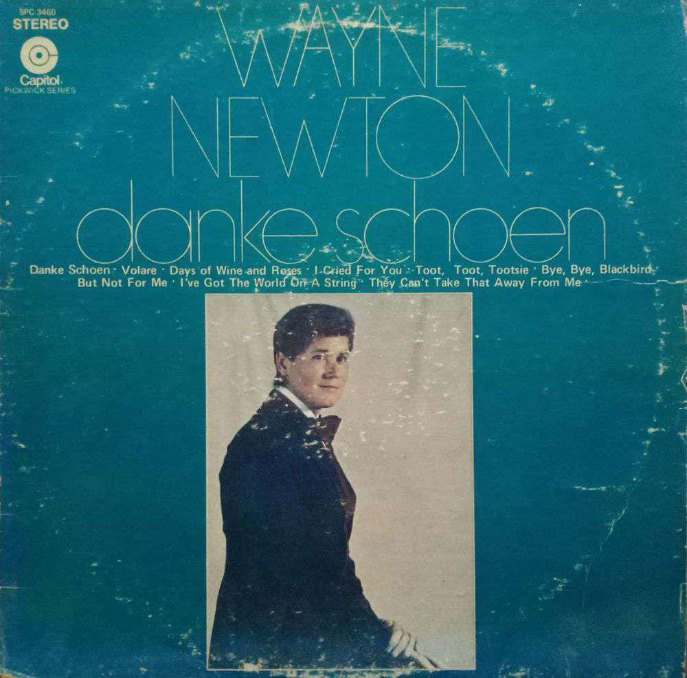 WAYNE NEWTON DANKE SCHOEN - ENGLISH VINYL LP