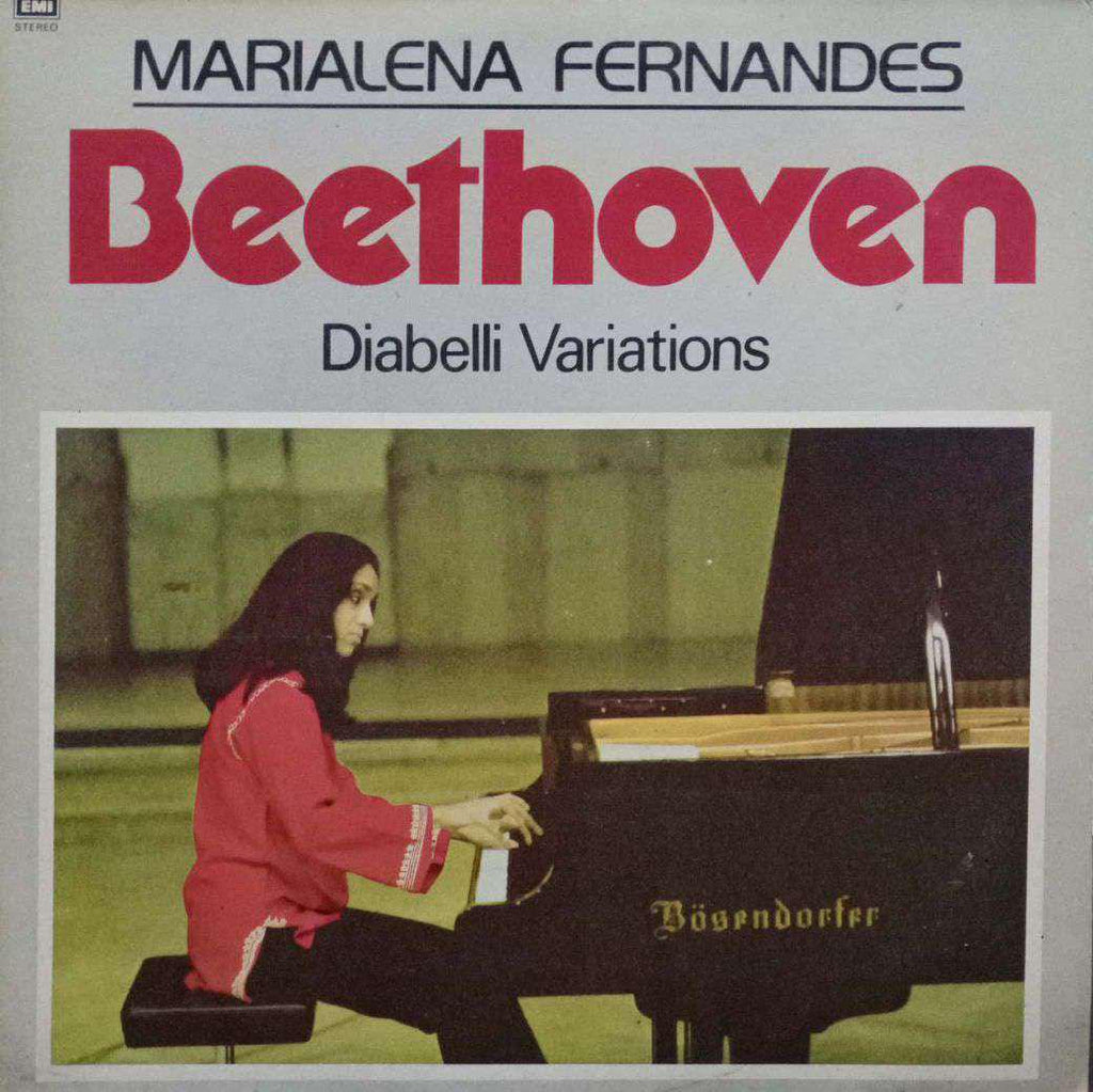 MARIALENA FERNANDES BEETHOVEN - ENGLISH VINYL LP