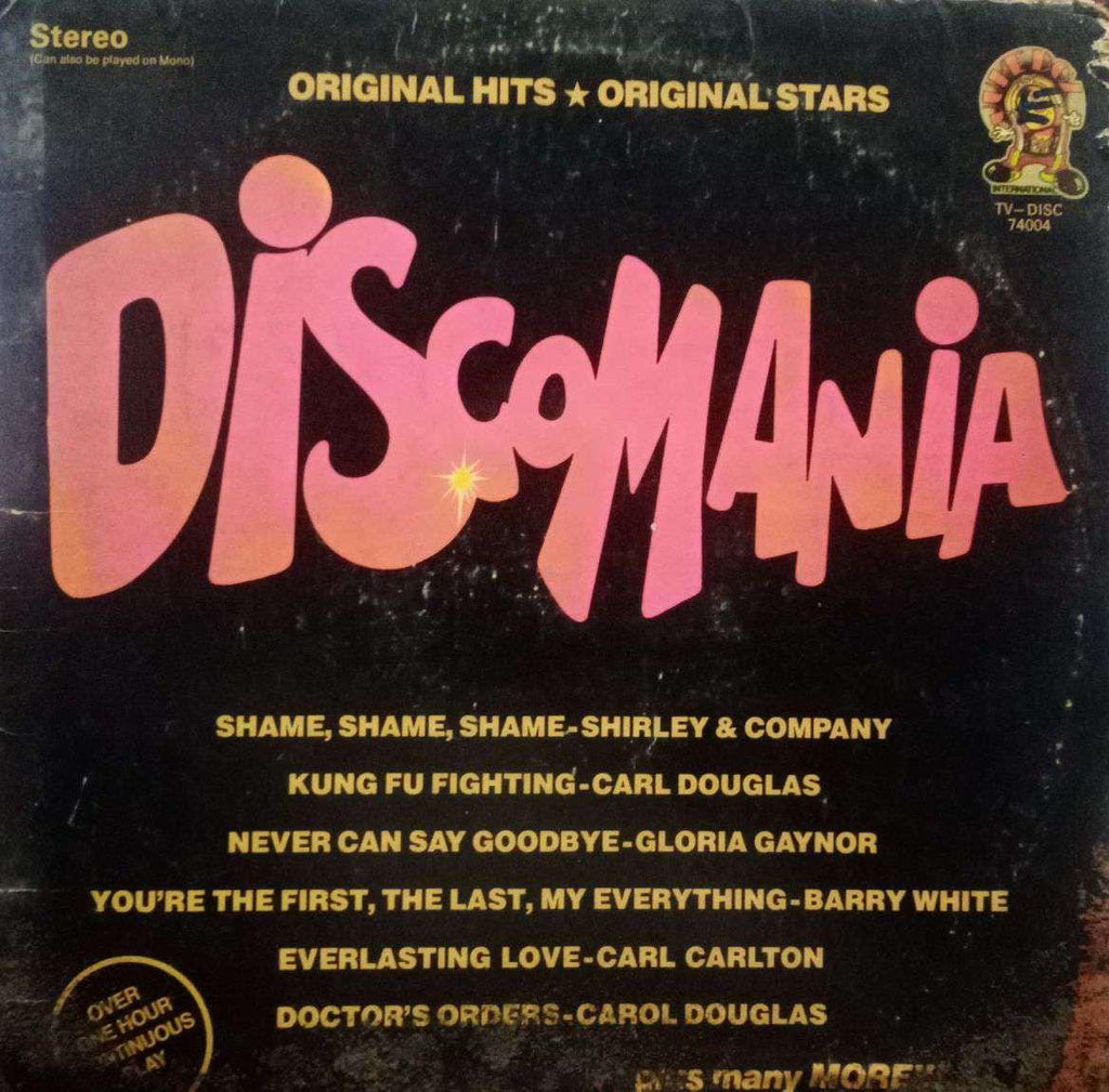 DISCOMANIA - ENGLISH VINYL LP