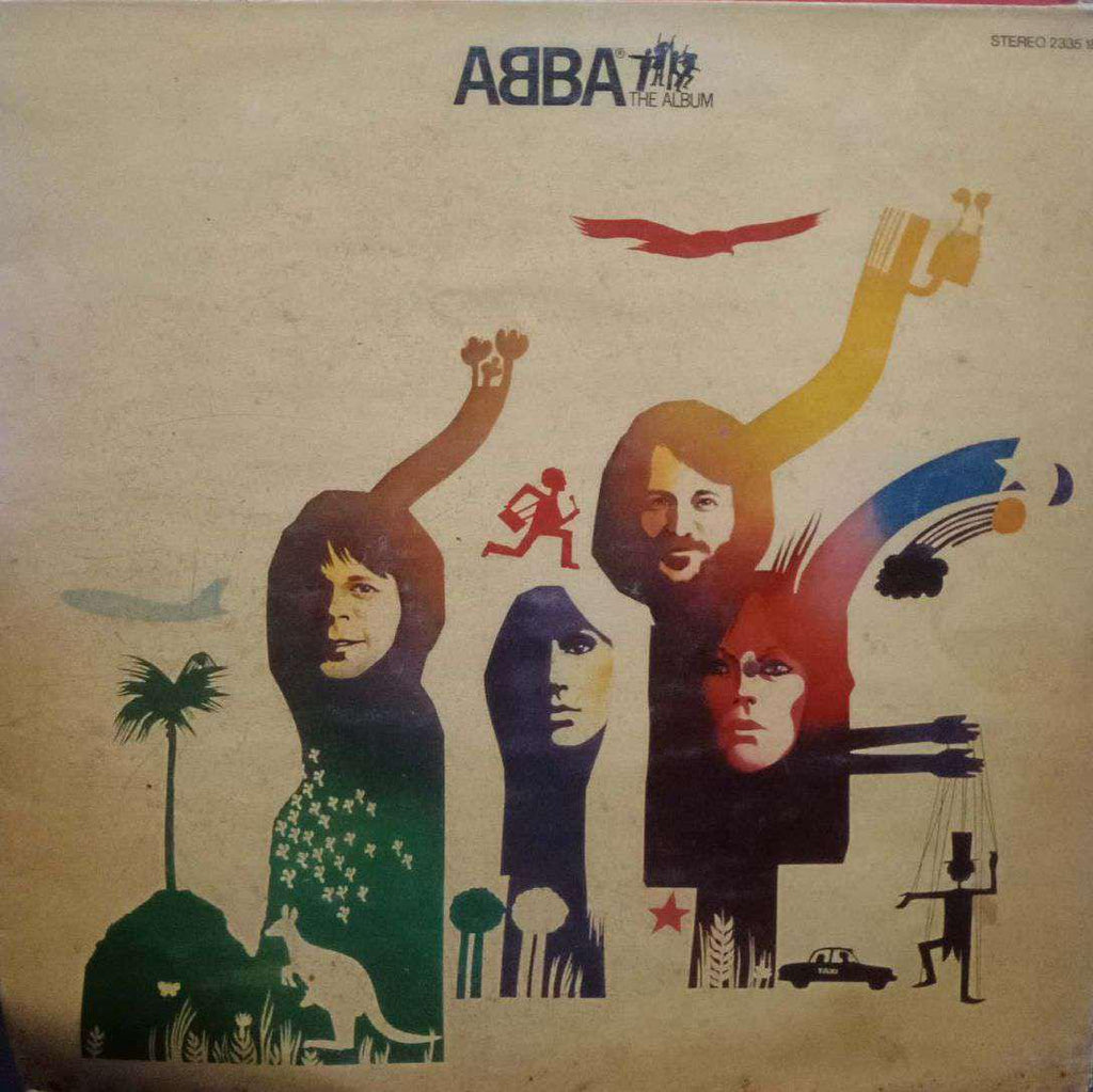 ABBA THE ALBUM - ENGLISH VINYL LP