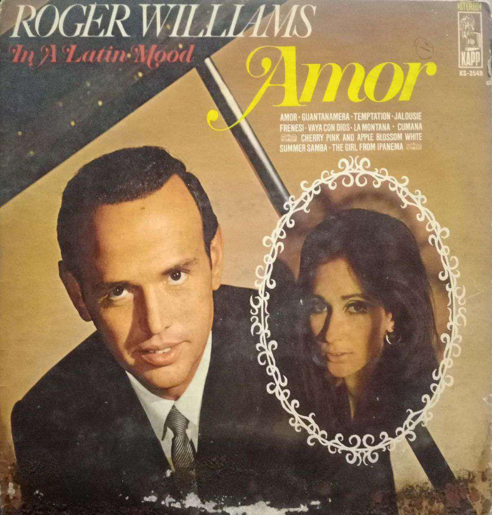 AMAR ROGER WILLIAMS IN LATIN MOOD - ENGLISH VINYL LP